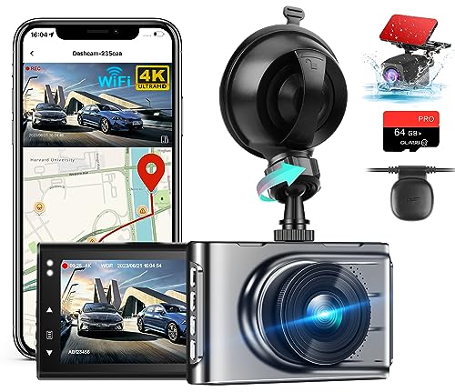 Jansite Dash Cam Auto 4k