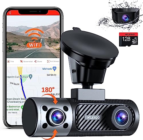 Nexigo 3 Channel Dash Cam