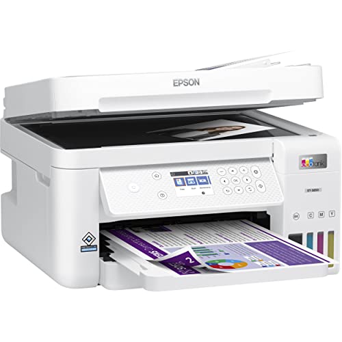 Epson EcoTank ET-3850: The Ultimate Cartridge-Free Supertank Printer with Scanner