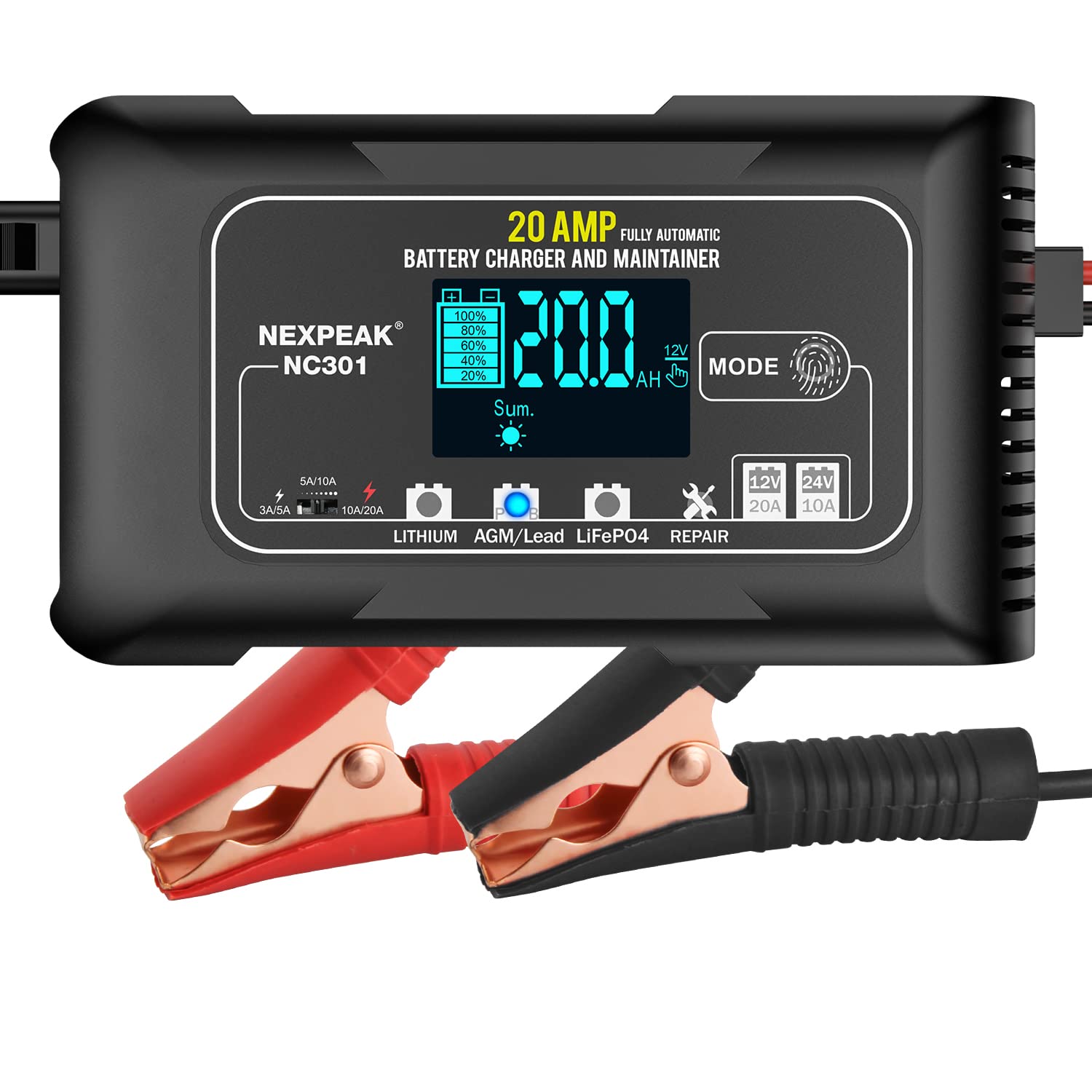 The Best Top 10 Car Battery Charger: Find the Best 12V and 24V Smart Chargers