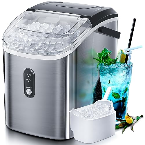 Nugget Ice Maker: The Perfect Solution for Soft Chewable Ice Lovers!